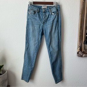 Free People Button fly jeans